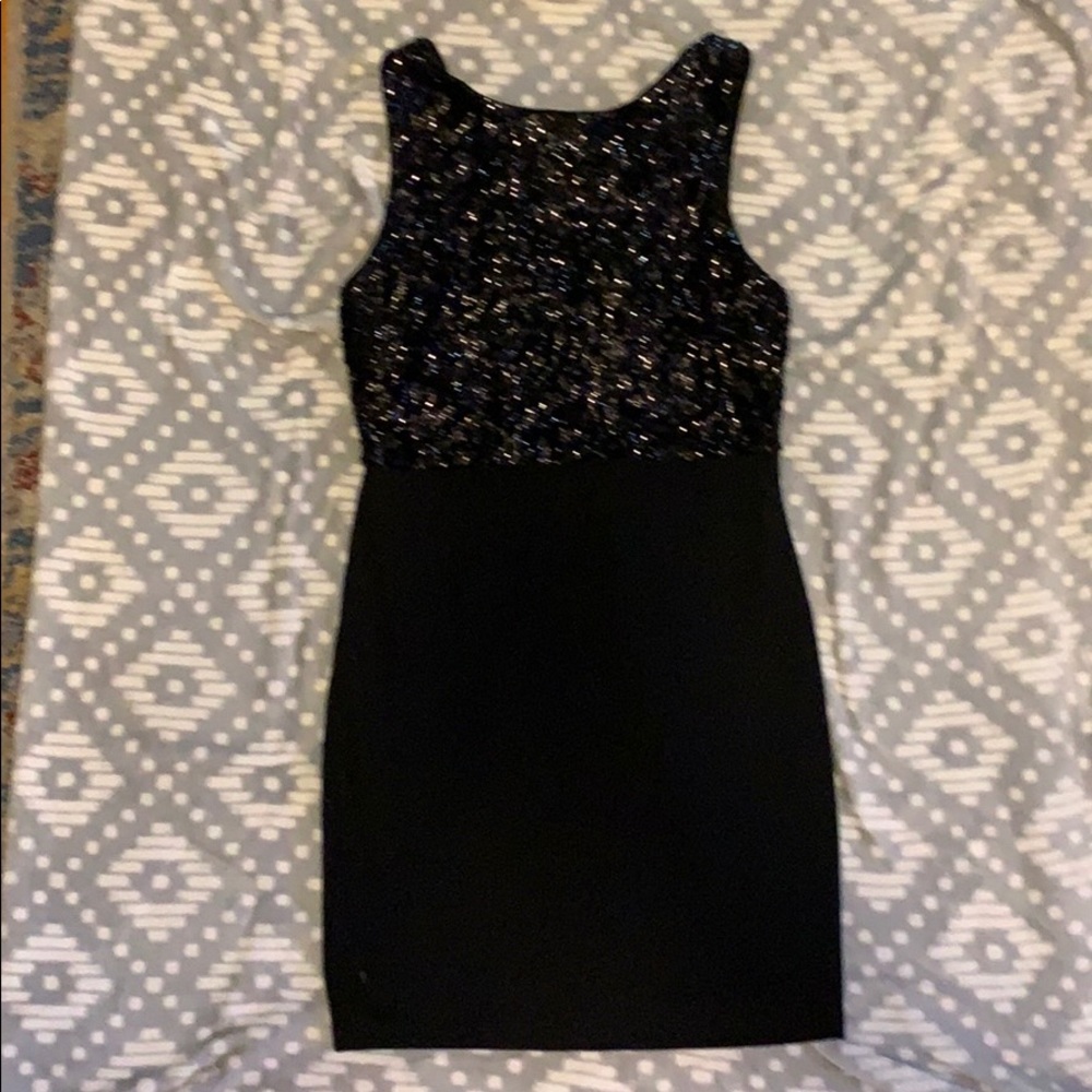 Forever 21 Black Sequin Dress